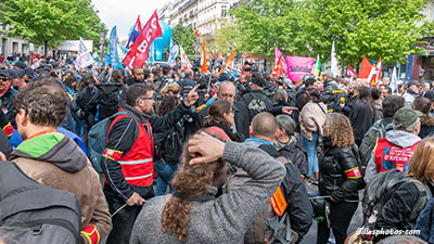 Manifestation du 1er mai 2023 à Paris 